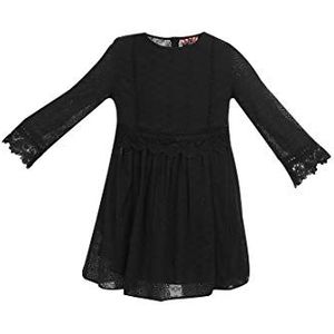 myMo ROCKS dames jurk 21208799, zwart.
