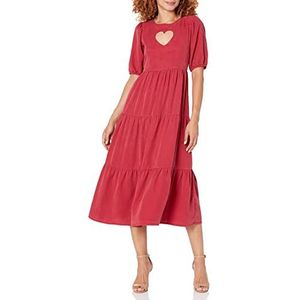 Desigual Casual jurk, dames, rood, S, Rood
