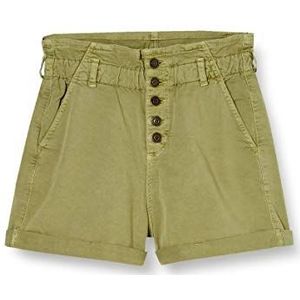 Mavi Taylor Shorts, Vert Gris Lave STR, 29 Femme