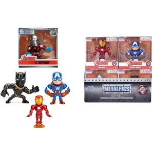 Jada Toys - Avengers Single Pack figuren, 2,5 inch, 4-spreuken