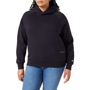 Champion Eco Future Sweatshirt met capuchon voor dames, zwart.
