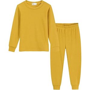 EULLA 2-delige pyjamaset voor meisjes, Gember