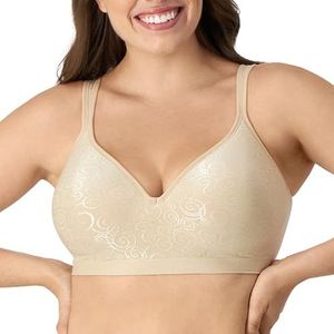 Bali Comfort Revolution damesbeha zonder beugel motief Wervel Nude 110E, nude wartel