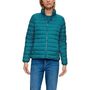 s.Oliver Outdoorjas, outdoorjas voor dames, Blauw/Groen