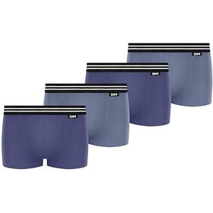 DIM Set van EcoDIM boxershorts voor jongens, 4 stuks, Turks/Prov/Turks/Prov, 12 jaar