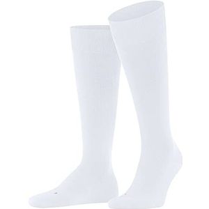 FALKE Lufthansa Travel & Comfort Ultra Energizing Lange sokken voor heren, katoen, wit, zwart, meerdere kleuren, compressiekousen, 18-21 mmhg op de enkel, 1 paar, wit (wit 2000)