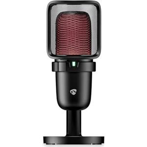 Microphone de jeu - Utilisé pour : bureau/ordinateur portable - USB Type-A - Interrupteur marche/arrêt - Filtre POP