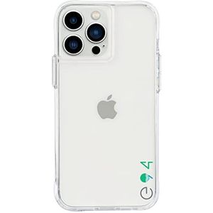 Case-Mate - ECO94 - Milieuvriendelijke iPhone 13 Pro Max hoes - 3 m valbescherming - Eco Clear