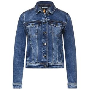 Street One A211704 Jeansjack voor dames, Indigo Used Wash