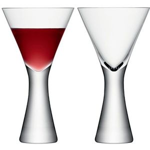LSA International Moya wijnglas 395 ml transparant | 2 stuks | mondgeblazen en handgemaakt glas | MV16