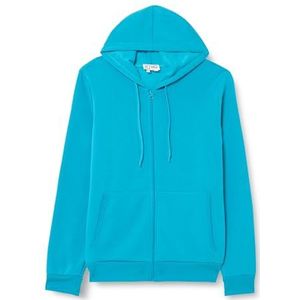 Mymo Athlsr Dames stijlvolle polyester hoodie met ritssluiting blauw maat XL, blauw, XL, Blauw