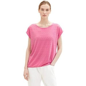 TOM TAILOR 1037402 T-shirt voor dames, 31647 - Nieuw Roze