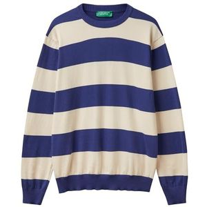 United Colors of Benetton Maille G/C M/L, bleu, M