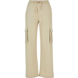 Urban Classics Pantalon cargo Vicose à jambe droite pour femme, Béton, 3XL