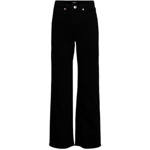 Vero Moda Vmtessa Ra118 Ga Noos Jeans voor dames, zwart.