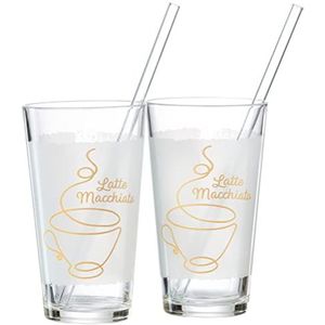 Ritzenhoff & Breker Set van 4 latte macchiato glazen, transparant