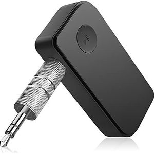ANSTA Bluetooth-ontvanger, draadloze bluetooth-ontvanger, audio-adapter voor muziek, handsfree, bekabelde hoofdtelefoon