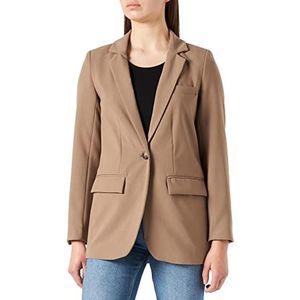 Object OBJSIGRID blazer voor dames, Fossiel