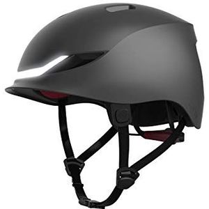 Lumos Matrix Slimme helm | Urban | Skateboard, Scooter, Fietsaccessoires | LED voor- en achterlichten | Knipperlichten | Achterlicht | Bluetooth-compatibiliteit | Volwassenen (zwart MIPS)
