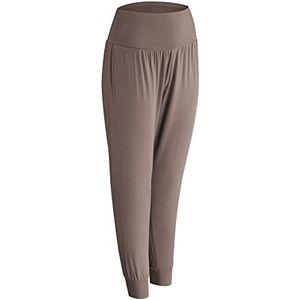 Nur Die Relax & Co yogabroek voor dames, Donkere taupe