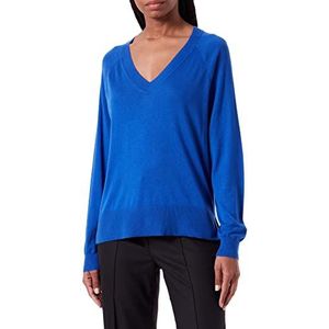 HUGO Sintima Damessweater Medium Blue422, S, Medium Blue422