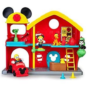 DISNEY MICKEY et MINNIE Mickey, MCC19 Brandweerkazerne, 14-delig, met geluidsfuncties, speelgoed voor kinderen vanaf 3 jaar