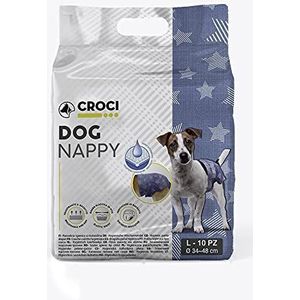 Croci Dog Nappy Jeans slips voor honden, absorberend