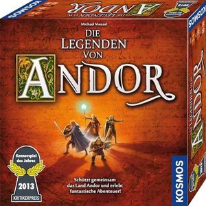 Die Legenden von Andor: Schützt gemeinsam das Land Andor und erlebt fantastische Abenteuer! für 2-4 Spieler