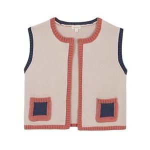 Gocco Chaleco de Punto de Colores vest voor meisjes, Steen