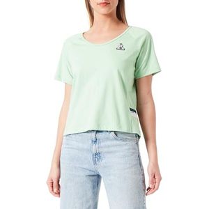 Le Coq Sportif T- Shirt Femme, Greengage, L