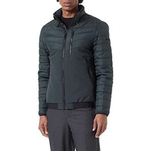 bugatti Heren 273100-29041 standaard jas flessengroen, 52, Fles Groen