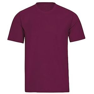 Trigema Dames T-Shirt Deluxe Katoen Femme, rood (Sangria 89)