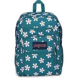 JanSport Big Student, grote rugzak, 56 l, 43 x 33 x 25 cm, 15 inch laptopvak,, Kostbare Bloemblaadjes, Grote student