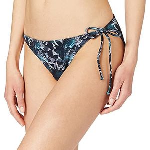 Helly Hansen dames badpak cascais, Midnight Green Ersa Print