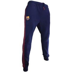 FCB Pant. Largo Tape broek, maat L, unisex, marineblauw, S, Navy Blauw