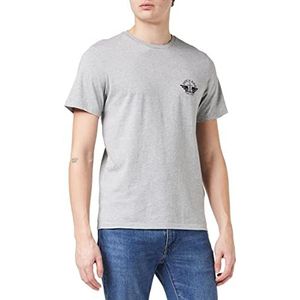 Dockers Heren logo T-shirt, W & A Gray Heather