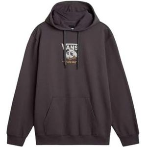 Vans Growin on U Pullover-b Sweatshirt met capuchon voor heren, grijs.