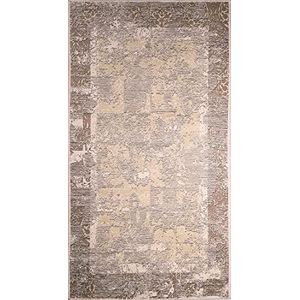 Mani Textile - Tapijt Authentic Brown afmetingen - 80 x 150 cm