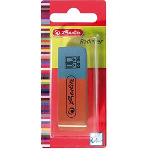 Herlitz 2 stuks, rood/blauw