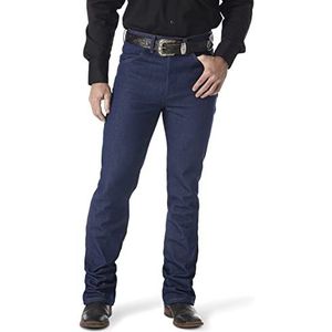 Wrangler Western Bootcut heren slim jeans navy 31W/34L, Navy Blauw