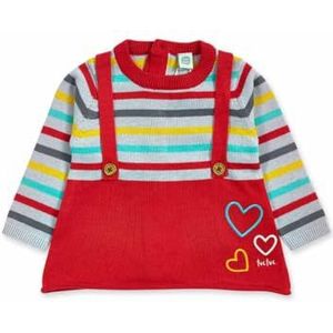 Tuc Tuc Robe Tricot pour fille Couleur rouge collection P'tit Zoo, rouge, 18 mois