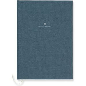 Graf von Faber Castell boek GvFC met linnen omslag A4 blauw