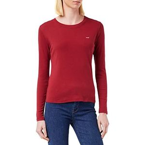 Levi's Ls Baby Tee Biking Red T-Shirt Dames, Biking Red