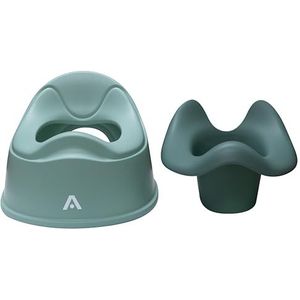 Play draagbare pot Little Potty afneembaar en antislip, groen
