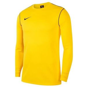Nike Park20 Crew Top Unisex kinder sweatshirt, Tour Yellow/Black/(Black), maat L (fabrieksmaat: L)