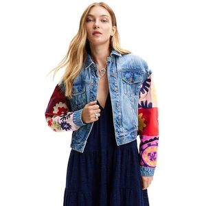 Desigual Chaq_Daniela Jeansjack voor dames, Blauw