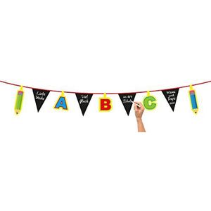 Folat - ABC Bunting Party Garland voor kinderen, 4 m