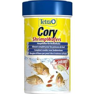 Tetra Cory ShrimpWafers - vleesetende visvoer met 10% garnalen in blik van 250 ml