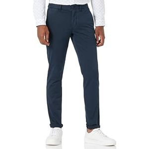 Tommy Hilfiger Bleecker Th Flex Satin GMD Herenbroek, Desert Sky