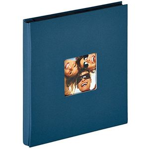 Walther design EA-110-L Fun Einsteckalbum, für 400 Fotos im Format 10 x 15 cm, blau